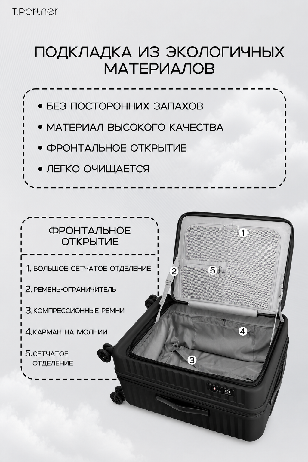 Функции и материалы Tpartner